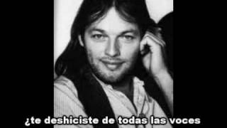 David Gilmour  Murder  About Face Spanish Subtitles  Subtítulos en Español [upl. by Helse]