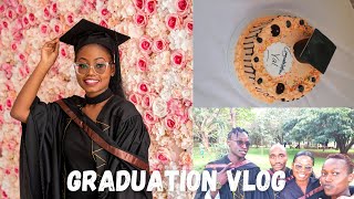 Kenyatta University Graduation Vlog  I Graduated GRWM  Graduation Party [upl. by Zondra177]