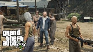 GTA 5Grand Theft Auto V  Altruist Cult Shootout Altruist Acolyte Achievement PS4 Gameplay [upl. by Teresa490]