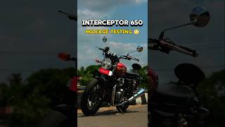 Interceptor 650 mileage testing automobile mileagetest minivlog royalenfield interceptor650 [upl. by Nerot]