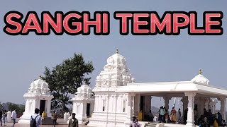 Exploring the Sacred Beauty of Sanghi Temple in Hyderabad [upl. by Anid]