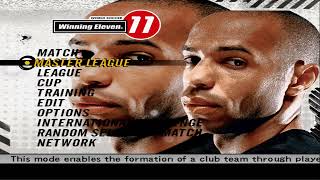 Winning Eleven 11 PS2 based on PES 6 200607 season [upl. by Orthman]