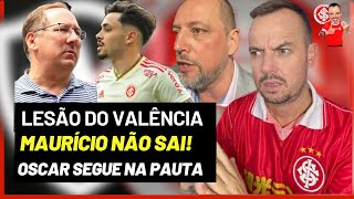 PRESIDENTE FALOU SOBRE OSCAR VIU O QUE ELE DISSE  VALENCIA NO BANCO SEGUNDA  MAURÍCIO NÃO SAI [upl. by Kerstin]