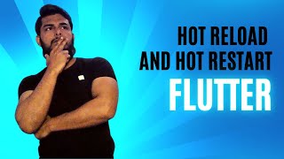 Hot reload and hot restart in flutter Flutter tutorial 2023 Hindi [upl. by Eimmak]