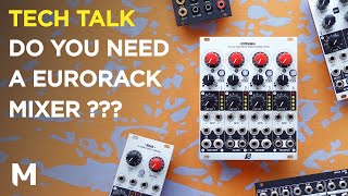 Introduction to eurorack audio mixers  with Xaoc Praga Hrad Ostrawa Bohumin [upl. by Eilsew995]