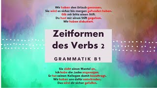 Zeitformen des Verbs 2 [upl. by Yelmene15]