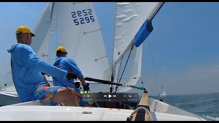 2024 Flying Scot North American Championships Race 5 Challenger Fleet [upl. by Knox]