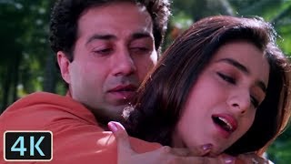 Saathiya Bin Tere Full 4K Video Song  90s Bollywood Songs  Sunny Deol Tabbu  Himmat [upl. by Gardiner]