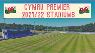 Cymru Premier 202122 Stadiums 🏴󠁧󠁢󠁷󠁬󠁳󠁿 [upl. by Noirb]