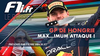 Grand Prix F1 de Hongrie 2022  Attaque Max imale [upl. by Niamrej]