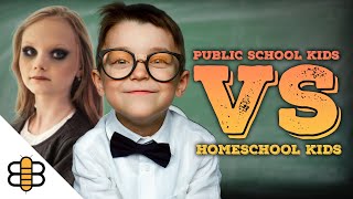 Public School vs Homeschool Know the Difference [upl. by Zoi]