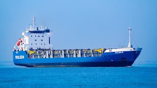 POLARIS  RoRo cargo vessel heading for the Port of Harwich 🇬🇧 19724 [upl. by Grous464]