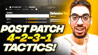 BEFORE PATCH BEST META 4231 FORMATION amp CUSTOM TACTICS  FC 24 Ultimate Team [upl. by Dituri]