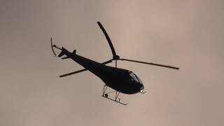 Enstrom 280C Helicopter Fly by [upl. by Ennylcaj496]