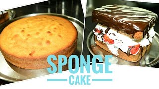 the best vanilla sponge cake recipe EVER🎂🍓 [upl. by Htiffirg785]