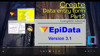 Dataentry Form creation amp Data entry in Epidata v31 Part2  Complete  Nepali  Lagun Channel [upl. by Ydnys224]