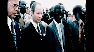 General Idi Amin Dada  The friendly President tours Western Uganda and Dances with the People [upl. by Sammie]