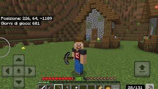 COME COSTRUIRE UNA CASA SINGOLA  GodSteveCraft Ep21 Minecraft Tutorial [upl. by Kirkwood229]