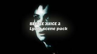 BEETLEJUICE 2 SCENE PACK LYDIA SCENE PACK [upl. by Eedolem]