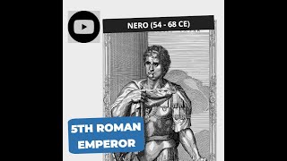 🏛️05Roman Emperors Series Emperor Nero 5468 CE  Lucius Domitius Ahenobarbus romanhistory [upl. by Baiss966]