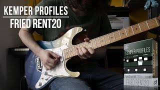 Kemper Profiles  Fried Rent20  Steve Vai Cover Friedman Runt 20 [upl. by Elleinwad]