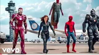 CJ  Whoopty Robert Cristian amp ERS Remix  Captain America Civil War Airport Battle Scene [upl. by Ammon]