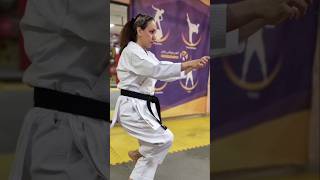 Kihon karate trainin work on speed🥋💪short shorts tiktok karategirl karatetraining [upl. by Htehpaj]