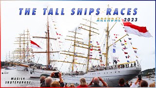 The Tall Ships Races 2023 Arendal 🇳🇴  Bima Suci underholdning amp magisk skuteparade [upl. by Juliette483]