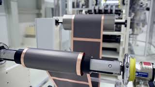 Battery cell production at Volkswagen Salzgitter production steps “slitting and calendaring” [upl. by Nesta]