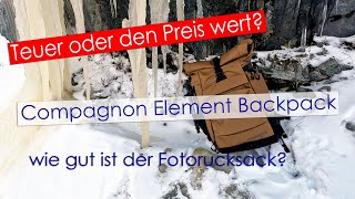 Compagnon Elements Backpack  bester Fotorucksack ever [upl. by Harmonie536]