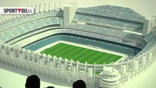 Así será el nuevo Santiago Bernabéu [upl. by Idnam]