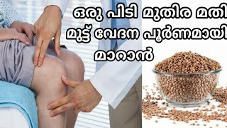 Muttu vedana maran  Remedies for knee joint pain malayalam  Home remedies for knee pain relief [upl. by Paryavi]