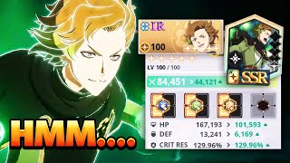 MAX DUPED 85K CC FINRAL IS A SPECIMEN IN PVP SSR Finral Showcase  Black Clover Mobile [upl. by Heigho]