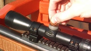 How to zero an air rifle scope Tutorial [upl. by Rosenkrantz]