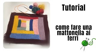 TUTORIAL Come fare una mattonella ai ferri [upl. by Rosalyn]