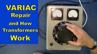 MF32 Variac Variable Transformer and how Transformers Work [upl. by Ennoved]