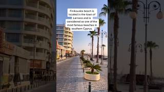 Finikoudes beach Larnaca [upl. by Lielos513]