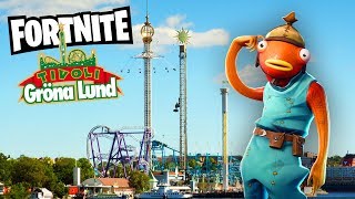 GRÖNA LUND I FORTNITE GALEN NÖJESPARK [upl. by Thaxter]