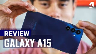 Samsung Galaxy A15 4G review [upl. by Franklyn865]