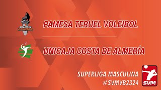 Jornada 21 Pamesa Teruel Voleibol VS Unicaja Costa de Almería [upl. by Nitsugua197]