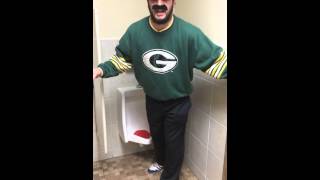 Bill the Packer Fan Bathroom Etiquette [upl. by Vassily732]