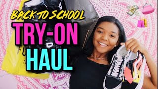 GIANT BACK TO SCHOOL TRYON CLOTHING HAUL Forever 21 Brandy Melville Pacsun │ California Crystal [upl. by Ever]