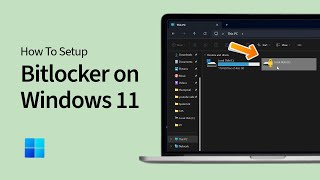 How To Setup Bitlocker on Windows 11 Tutorial [upl. by Surtemed]