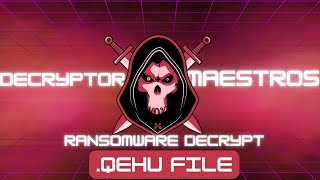 QEHU Virus File Qehu Ransomware Removal amp Decrypt Qehu Files [upl. by Pauline262]