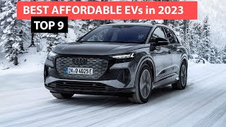 Top 9 Cheapest Electric Cars SUVS 2023 2024  From 19000 [upl. by Saum231]