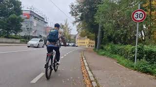 City bike tour Augsburg Gemany [upl. by Mannes]