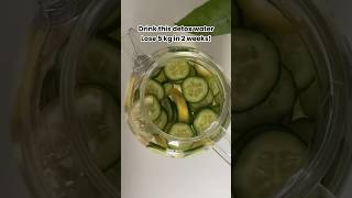 Detox Water for Weight Loss Recipe short trending detoxwaterforweightloss detoxdrink detoxjuice [upl. by Fritzsche]