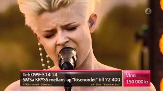 Robyn  Dancing On My Own  Live Sommarkrysset 2010 [upl. by Dorelia]