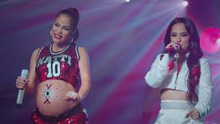 Natti Natasha x Becky G  Ram Pam Pam  Live On The Tonight Show Starring Jimmy Fallon [upl. by Lenka149]