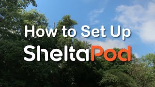 SheltaPod campervan and vehicle awning Set Up video [upl. by Ainslee]